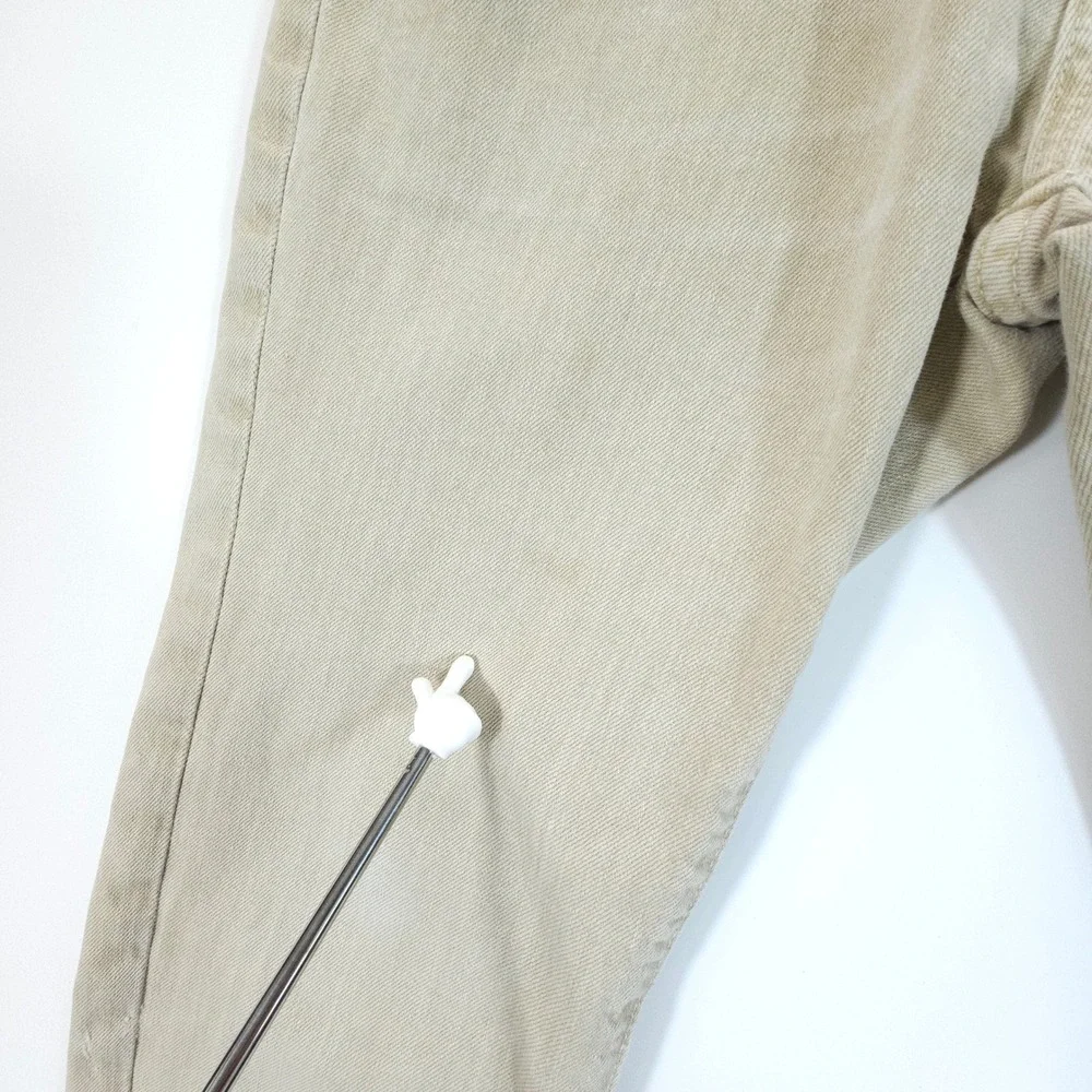 Y2K Abercrombie & Fitch‎ Jeans Mens 32x30 Tan Skinny Fit Streetwear Skate Denim